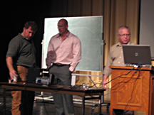 ASEP 2009 speakers on stage